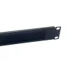 Brush panel Equip 10 inch 1U Juoda Steel 25.4mm width