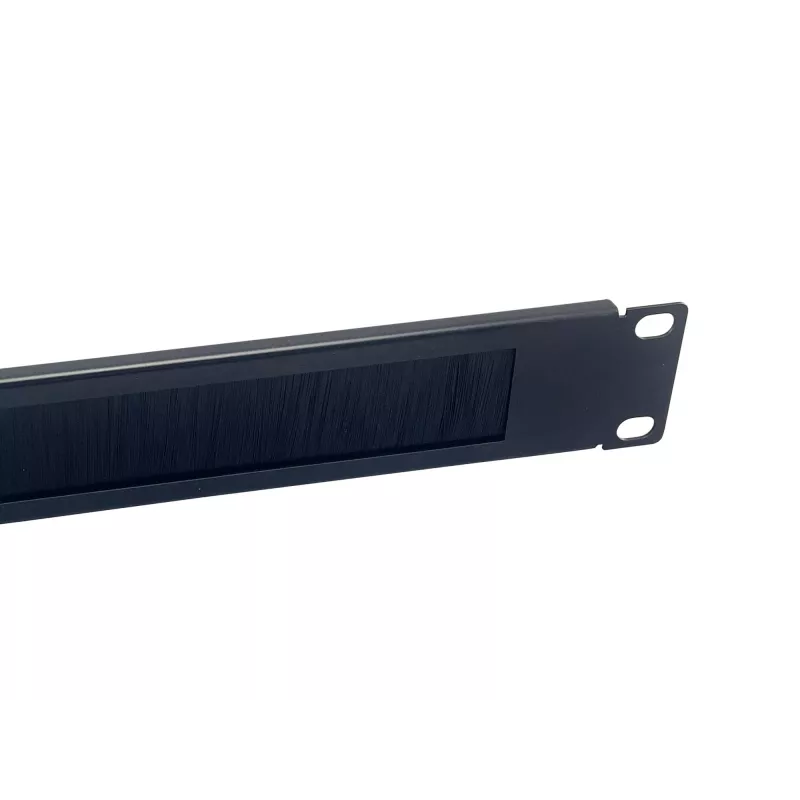 Brush panel Equip 10 inch 1U Juoda Steel 25.4mm width