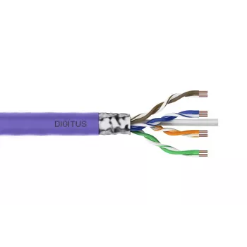 DIGITUS montavimo kabelis - CAT6 - F/UTP - AWG 23/1 - 305m - Violetinė