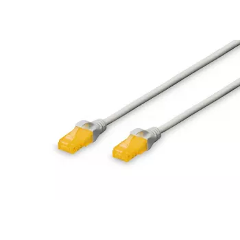 Tinklo kabelis Digitus CAT 6A U/UTP komutacinis kabelis RJ-45 Cat6a 10 m pilkas