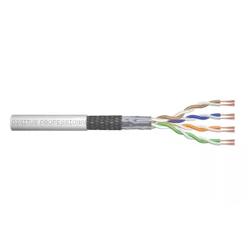 DIGITUS montavimo kabelis - Cat 5e - SF/UTP - AWG 26/7 - 305m - Pilka
