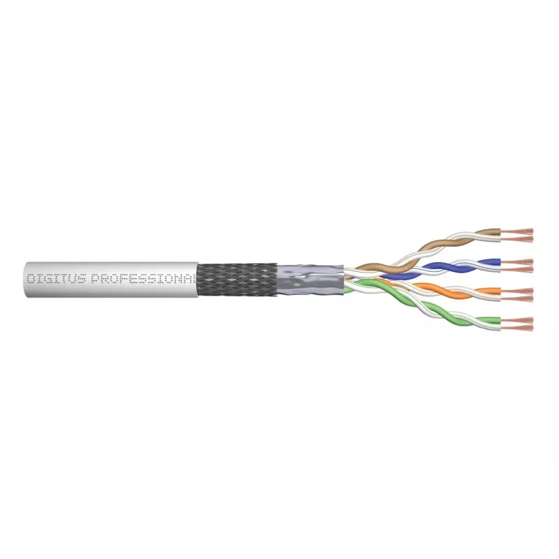 DIGITUS montavimo kabelis - Cat 5e - SF/UTP - AWG 26/7 - 305m - Pilka