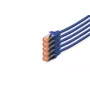 „DIGITUS“ komutacinis kabelis - CAT6 - S/FTP - Snagless - Cu - 10m - mėlynas - 5 vnt.