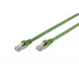 DIGITUS komutacinis kabelis - CAT6a - S/FTP - Formuotas - 1m - Žalias
