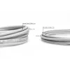 DIGITUS plonas komutacinis kabelis - CAT6 - U/UTP - Snagless - Cu - 2m - pilkas