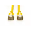 DIGITUS plonas komutacinis kabelis - CAT6A - F-FTP - 1m - geltonas