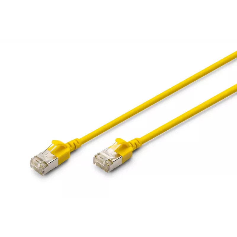 Tinklo kabelis Digitus DK-1632-A-005S-Y 0,5 m Cat6a F/FTP Geltonas