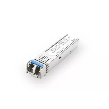 DIGITUS 1.25 Gbps SFP modulis, iki 20 km vienmodis, LC dviguba jungtis 1000Base-LX, 1310 nm