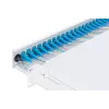 DIGITUS Fiber Optic Sliding Splice Box, 1U, Equipped 24x LC duplex, incl. M 25 Screw, Splice Cassette Color Pigtails OM4, Adapter