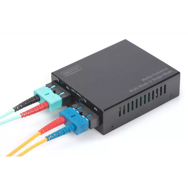 DIGITUS Multi/Singlemode medijos keitiklis Gigabit Wavel: 850nm 1310nm 20km