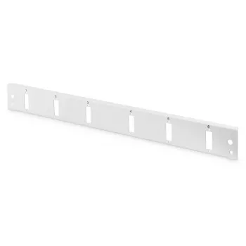 DIGITUS Fo priekinis skydelis Quick Lock 6x Sc Dx vertikalus pilkas