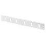 DIGITUS Fo priekinis skydelis Quick Lock 6x Sc Dx vertikalus pilkas