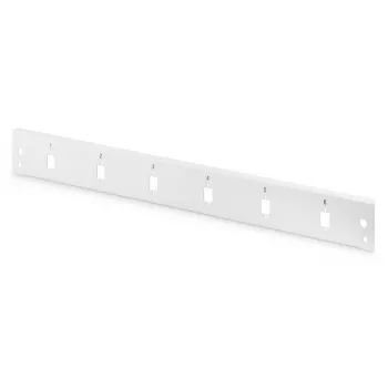 DIGITUS Fo priekinis skydelis Quick Lock 6x Sc Sx Lc Dx vertikalus pilkas