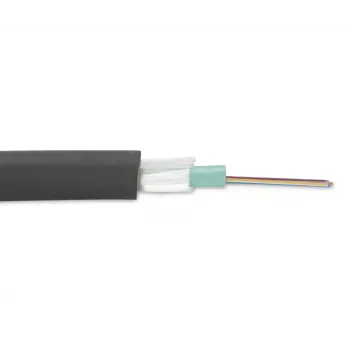DIGITUS OM3 12 skaidulų, vidaus / lauko, AI-DQ(ZN)BH12G50/125µ daugiamodis, juodas ilgis nuo 1 m