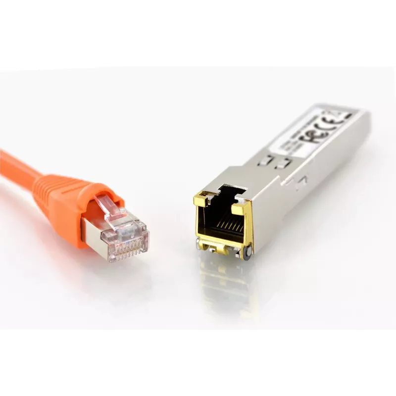 DIGITUS Mini GBIC Copper SFP modulis 10G 100m, palaiko 10G 5G 2.5G 1G Base-T