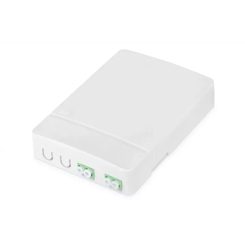 DIGITUS FTTH korpusas su 2x LC(APC) DX adapteriu, tvirtinamas prie paviršiaus