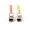 DIGITUS CAT6a Keystone Jack - ekranuotas, beranktis pajungimas - išmanusis kabelių laikiklis - 24 vnt.