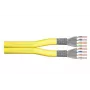 DIGITUS montavimo kabelis - CAT 7A - S/FTP - AWG 22/1 Duplex - 500m - geltonas - Dca-s1a d1 a1