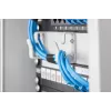 DIGITUS modulinė pataisų plokštė, ekranuota 12 prievadų, tuščia, 1U, 254 mm (10 colių) stovo montavimui, spalva juoda RAL 9005