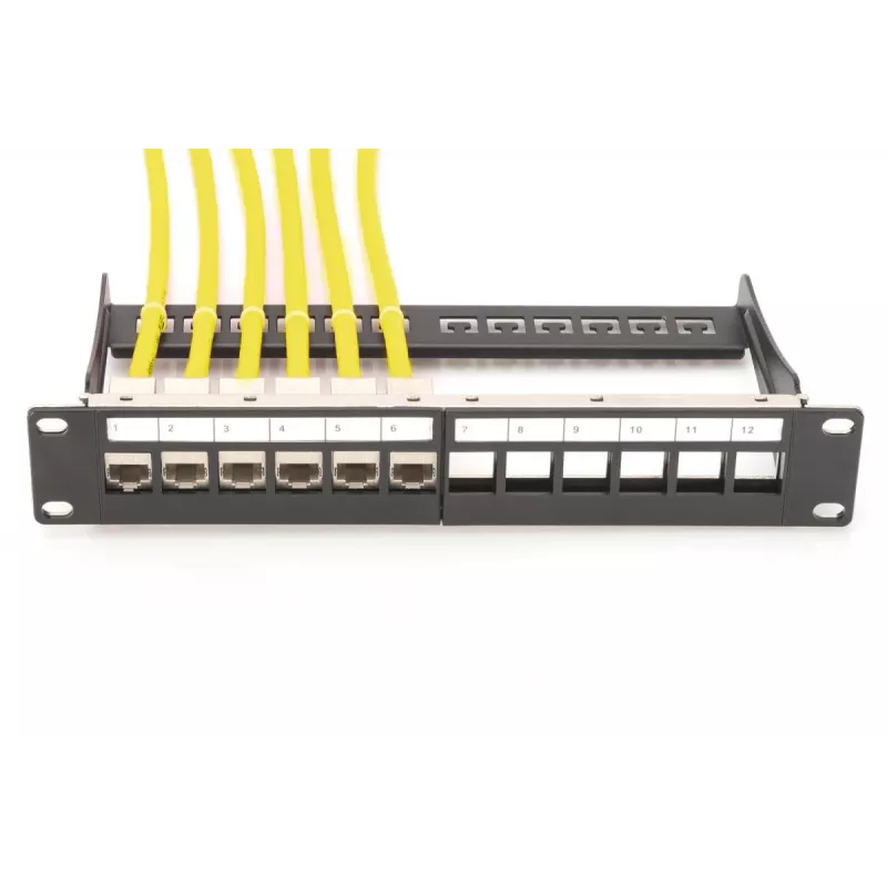 DIGITUS instaliacinis kabelis - Cat 7a - S/FTP - AWG 22/1 simplex - 100 m - Geltonas
