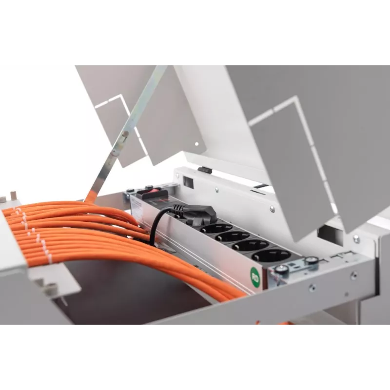 DIGITUS instaliacinis kabelis - Cat 7 - S/FTP - AWG 23/1 - simplex - 250m - Oranžinis - 1200 MHz Dca (EN 50575), Kartoninė dėžutė, SX