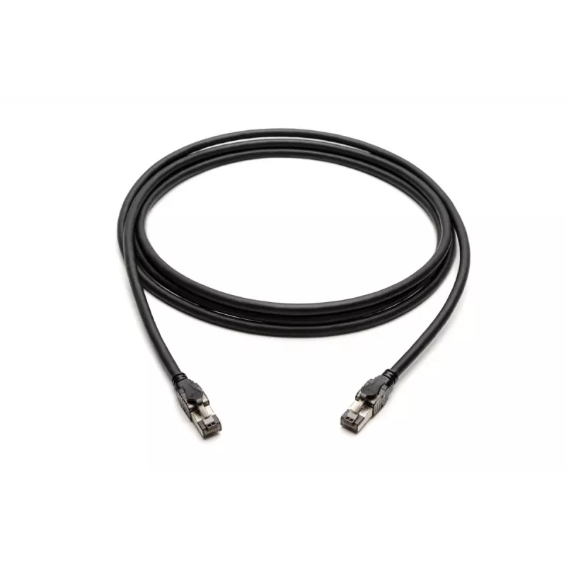 DIGITUS komutacinis kabelis - Cat 8.1 - S/FTP - AWG 24/7 - 2m - Juoda
