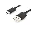 DIGITUS ASSMANN USB Type-C jungiamasis laidas, C tipo į A, kištukas/kištukas, 2 m 3 A, 480 MBit/s, 2.0 versija, juodas