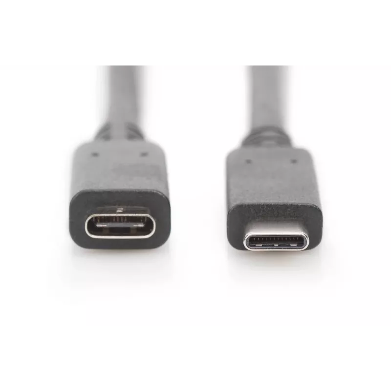 DIGITUS USB Type-C ilginimo laidas, tipas C V/M, 2 m, pilnai funkcionalus, Gen2, 3A, 10GB, versija 3.1, CE