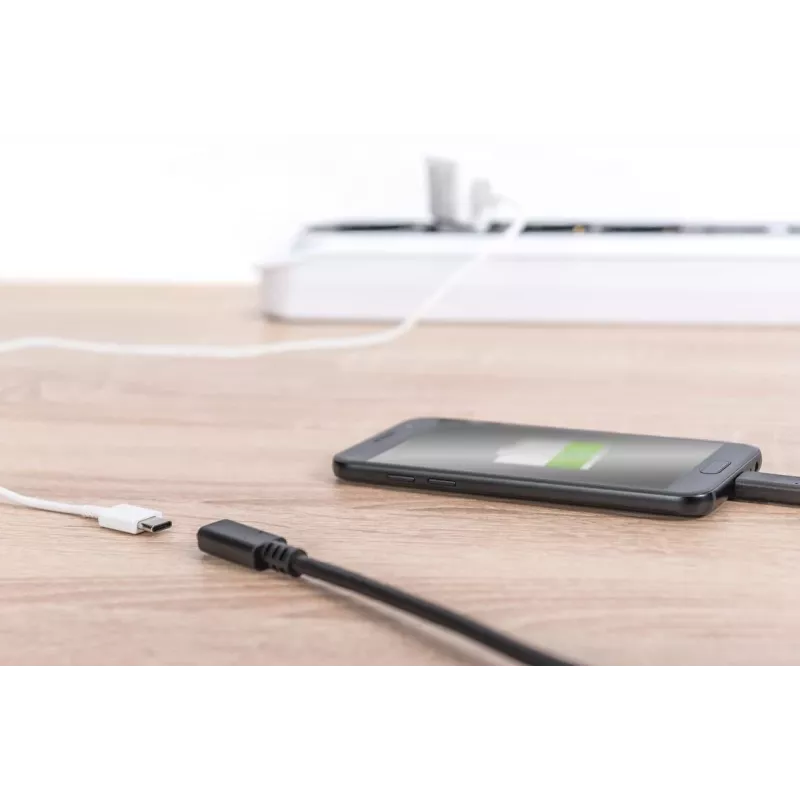 DIGITUS USB Type-C ilginimo laidas, tipas C V/M, 2 m, pilnai funkcionalus, Gen2, 3A, 10GB, versija 3.1, CE