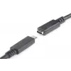DIGITUS USB Type-C ilginimo laidas, tipas C V/M, 2 m, pilnai funkcionalus, Gen2, 3A, 10GB, versija 3.1, CE