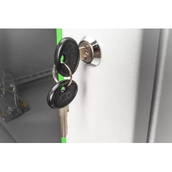 Užrakinimo raktas Digitus DN-DVR-1 juoda sidabrinė 48,3 cm 2 vnt.