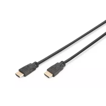 DIGITUS HDMI Premium High Speed jungiamasis kabelis, A tipo M/M, 5m su Ethernet, Ultra HD 60p juodas