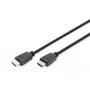 DIGITUS HDMI Premium High Speed jungiamasis kabelis, A tipo M/M, 2m su Ethernet, Ultra HD 60p, juodas