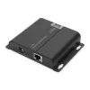 DIGITUS 4K HDMI ilgintuvas, imtuvo blokas per IP/CAT 5, 6 (120 m), maitinamas per PoE