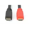 DIGITUS HDMI kabelis 10m Ultra HD 24p su signalo stiprintuvu