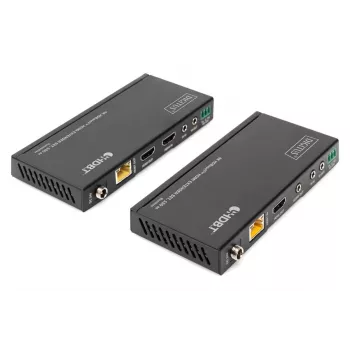 DIGITUS HDBaseT HDMI prailgintuvo rinkinys 150 m 4K/60Hz 18 Gbps YUV 444 HDR