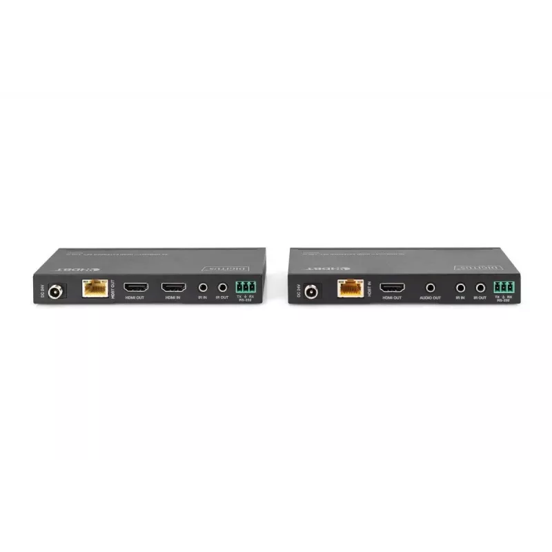 DIGITUS HDBaseT HDMI prailgintuvo rinkinys 150 m 4K/60Hz 18 Gbps YUV 444 HDR