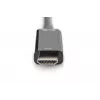 Digitus 4K HDMI adapteris HDMI į DisplayPort 0,2 m HDMI A tipo USB