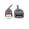 Digitus 4K HDMI adapteris HDMI į DisplayPort 0,2 m HDMI A tipo USB