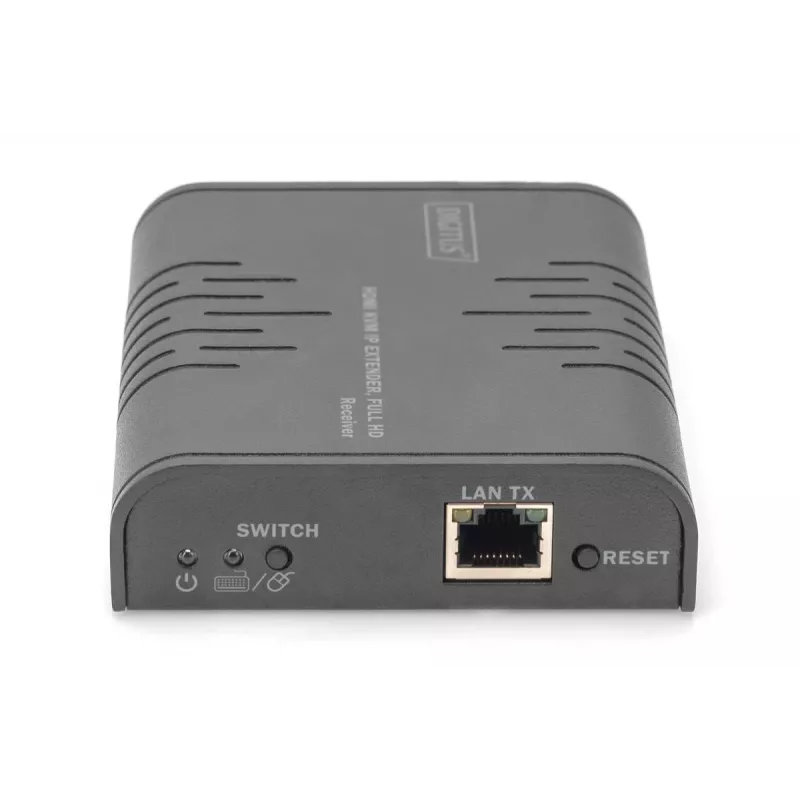 DIGITUS IP KVM plėtiklis, imtuvo (RX) blokas, skirtas DS-55529