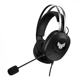ASUS TUF Gaming H1 Gen II ausinės su laisvų rankų įranga, laidinės, galvos juosta, USB Type-A, juodos