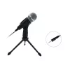 Equip Mini stalo mikrofonas, Stalinis mikrofonas, -30 dB, 30 - 16000 Hz, 2200 Ω, Laidinis, 3,5 mm (1/8 col.)