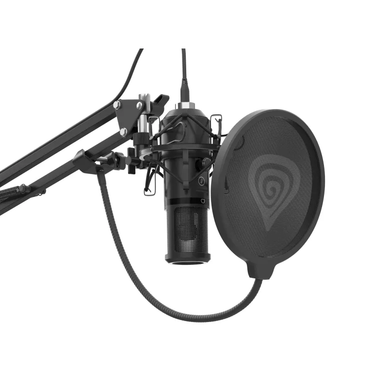 GENESIS Radium 400 G2 Juoda studijinis mikrofonas