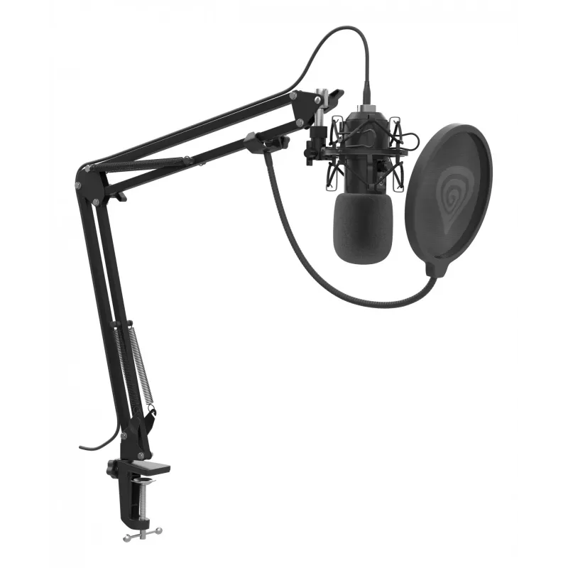 GENESIS Radium 400 G2 Juoda studijinis mikrofonas