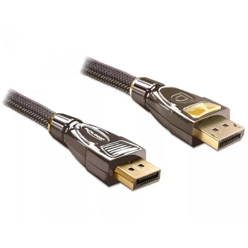 DisplayPort laidas DeLOCK 82771 2 m juoda ruda