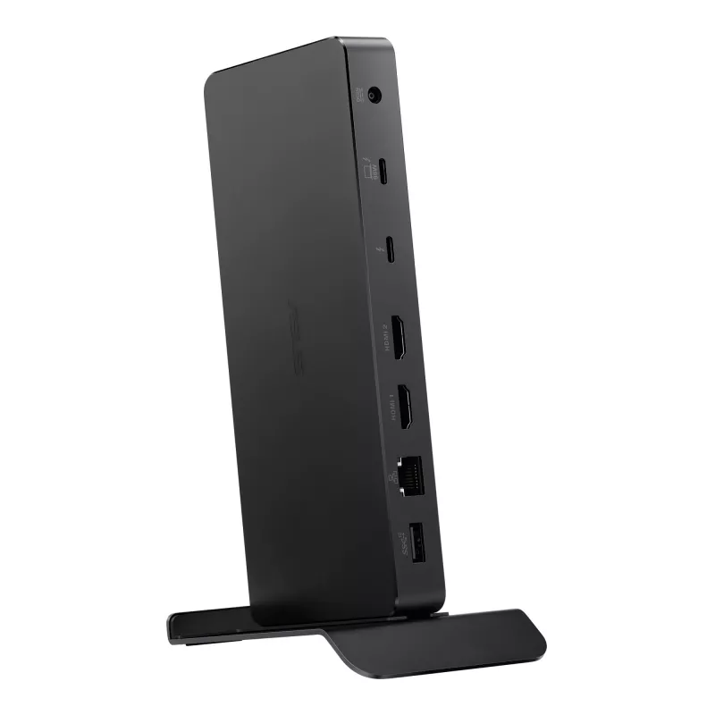 Docking stotelė ASUS DC500 Thunderbolt 4 Triple 4K, 150W PD, 3 ekranai, 2x HDMI 2.1, 2x USB‑A, 2x USB2.0, RJ‑45, MicroSD