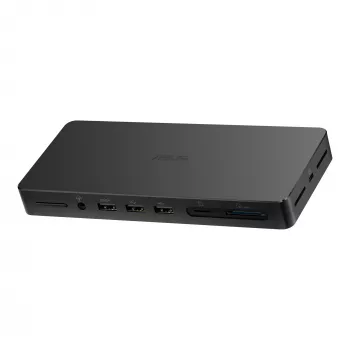 Docking stotelė ASUS DC500 Thunderbolt 4 Triple 4K, 150W PD, 3 ekranai, 2x HDMI 2.1, 2x USB‑A, 2x USB2.0, RJ‑45, MicroSD