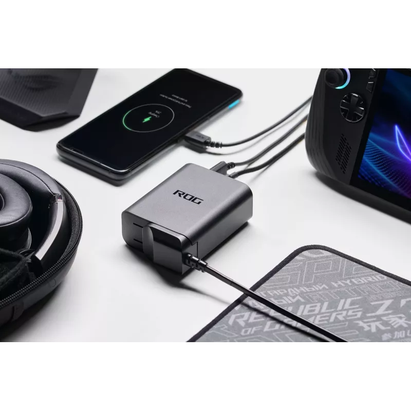 ASUS ROG 140W USB-C GaN Universal Juoda AC Fast charging Indoor