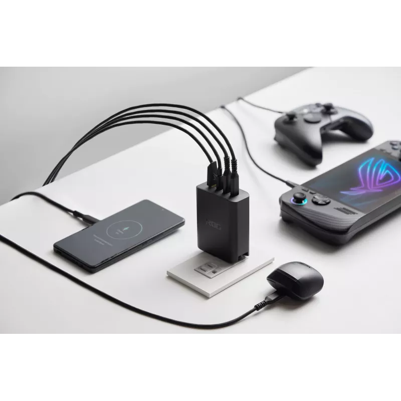 ASUS ROG 140W USB-C GaN Universal Juoda AC Fast charging Indoor