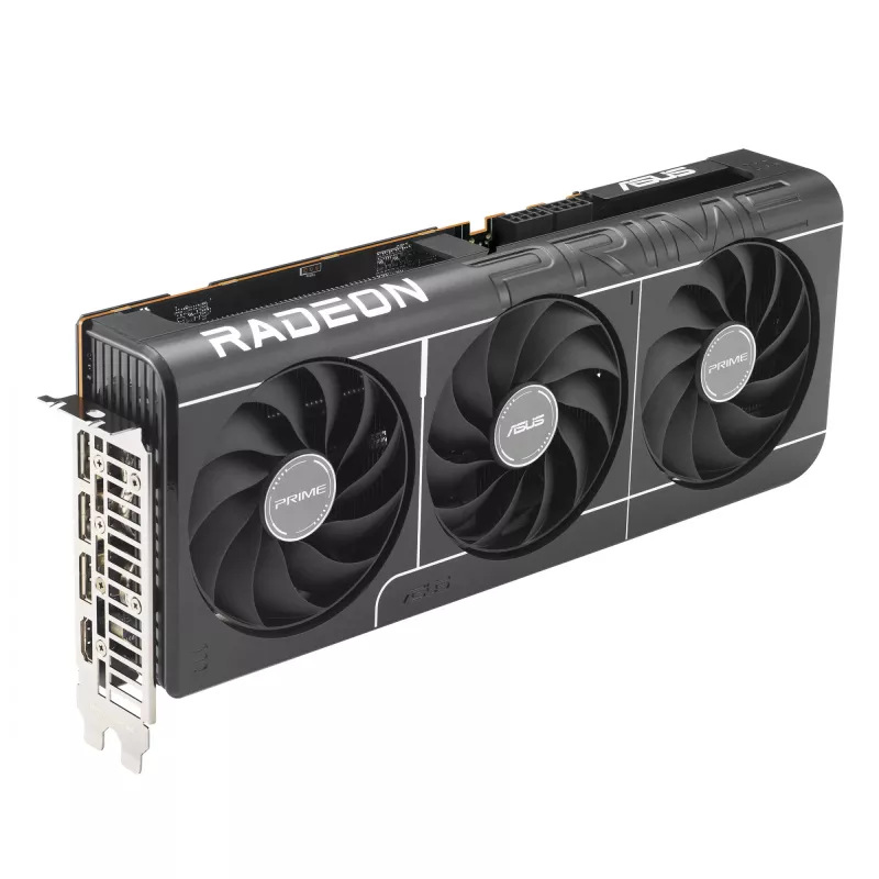 Vaizdo plokštė ASUS Radeon RX 9070 16 GB GDDR6 PCIe 5.0, 256 bitų, 3xDP 1xHDMI, 312 mm, 2,5 lizdo, OC leidimas